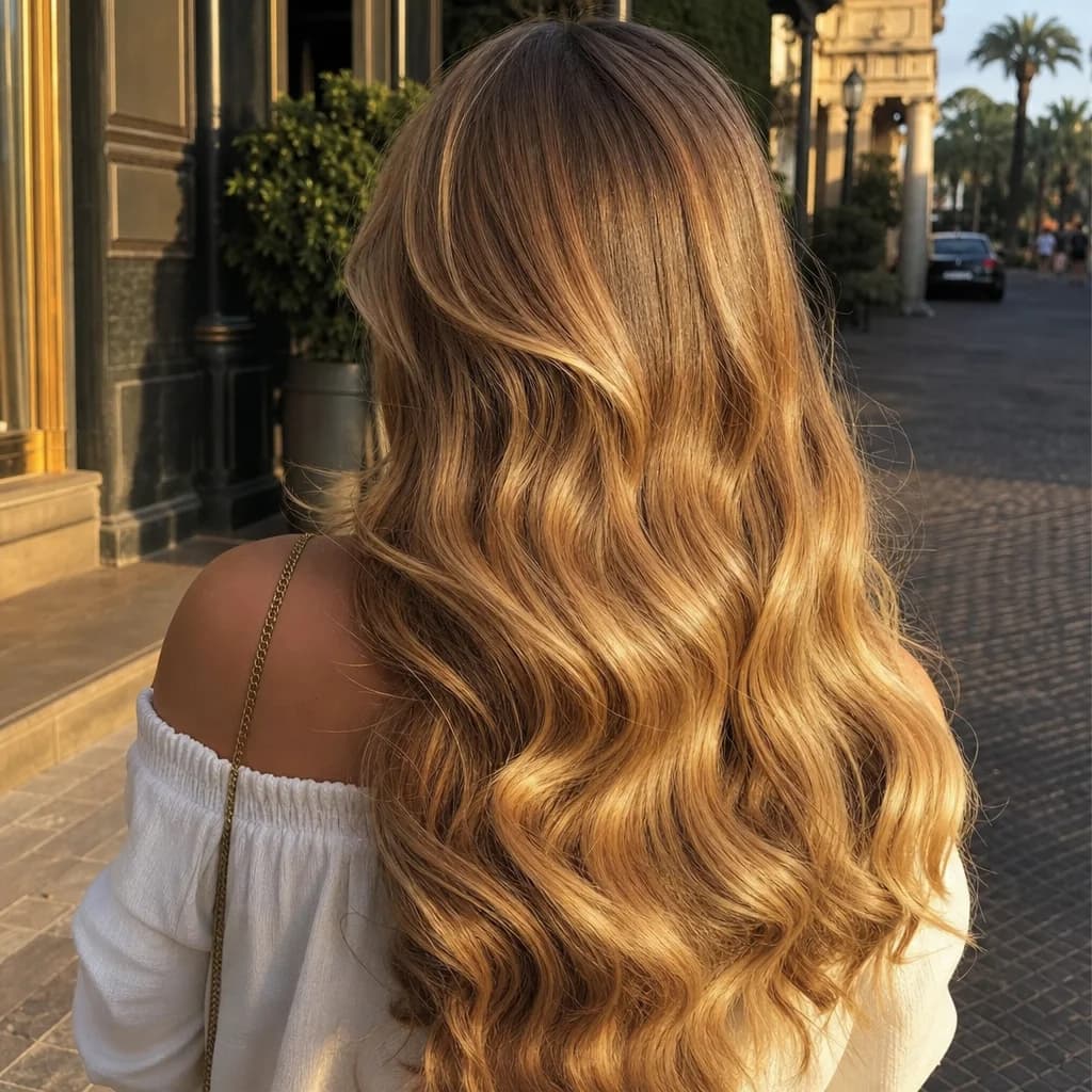 Shiny, healthy curls styled with Velora